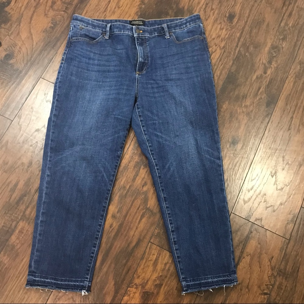 Talbots Flawless Five Pocket Slim Ankle Jean sz 18